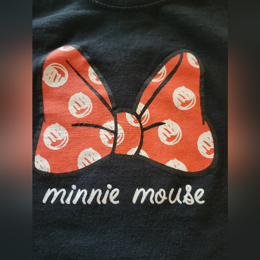 Minnie Mouse Girls Top Size 5/6 - Picture 3 of 6